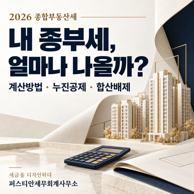 2026 종합부동산세, 나는 얼마나 낼까? 계산방법부터 합산배제 신청까지~