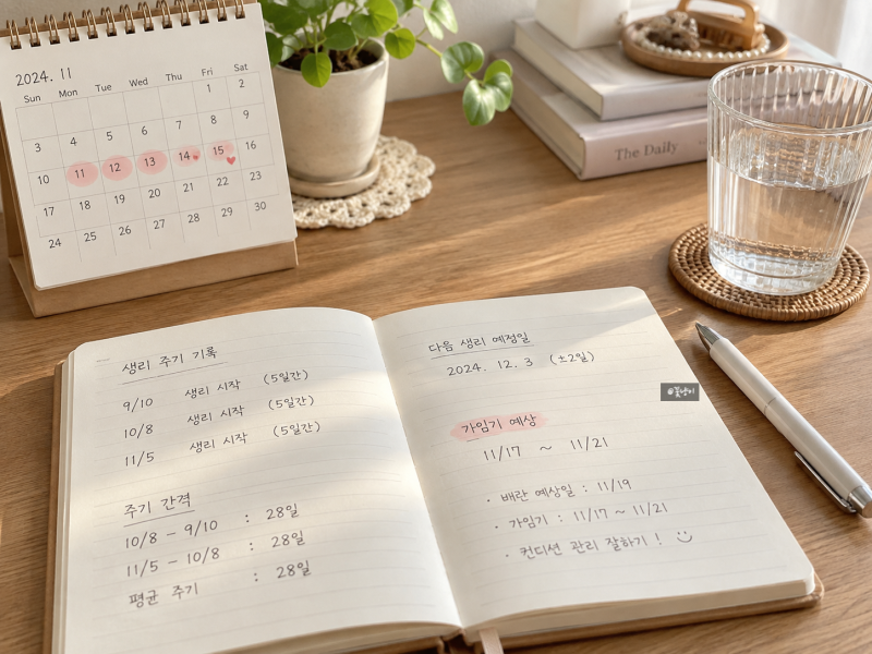 가임기 계산 어떻게 할까? 배란일과 임신 가능성 높은 시기 정리