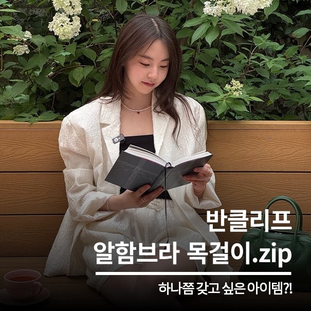 비싸서 엄두 안나니까.. 보기만 하자! 반클리프 알함브라 목걸이