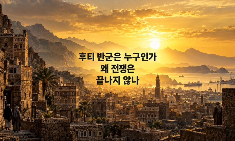 후티 반군은 누구인가, 예멘 내전이 쉽게 끝나지 않는 이유