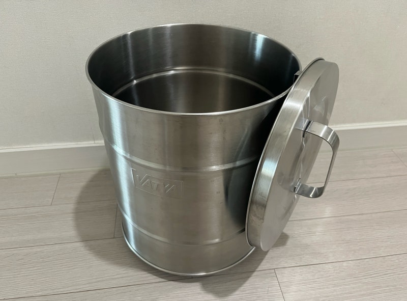 쌀벌레 저리 가!!! 스테인레스 밧드야 쌀통 10kg 내돈내산