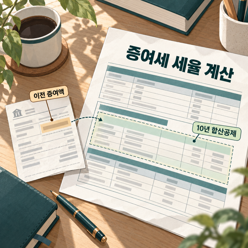 증여세 세율, 부모에게 또 받으면 세금은 얼마나 달라질까