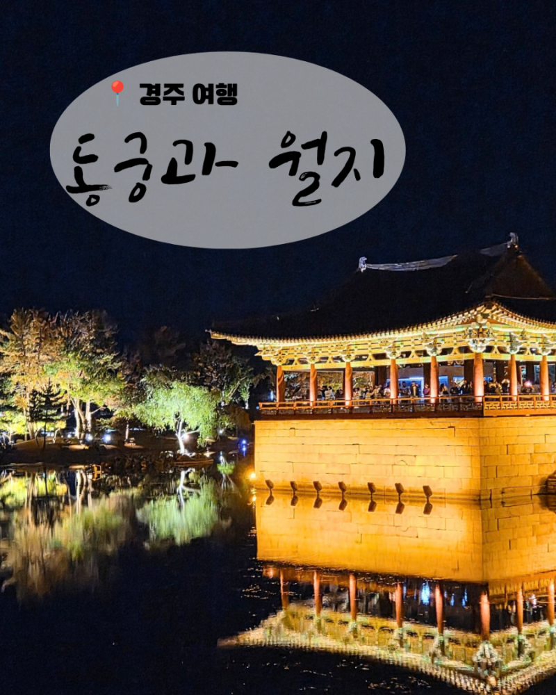 경주 여행 | 야경 명소 동궁과 월지 야간 관람 후기(유모차 정보)