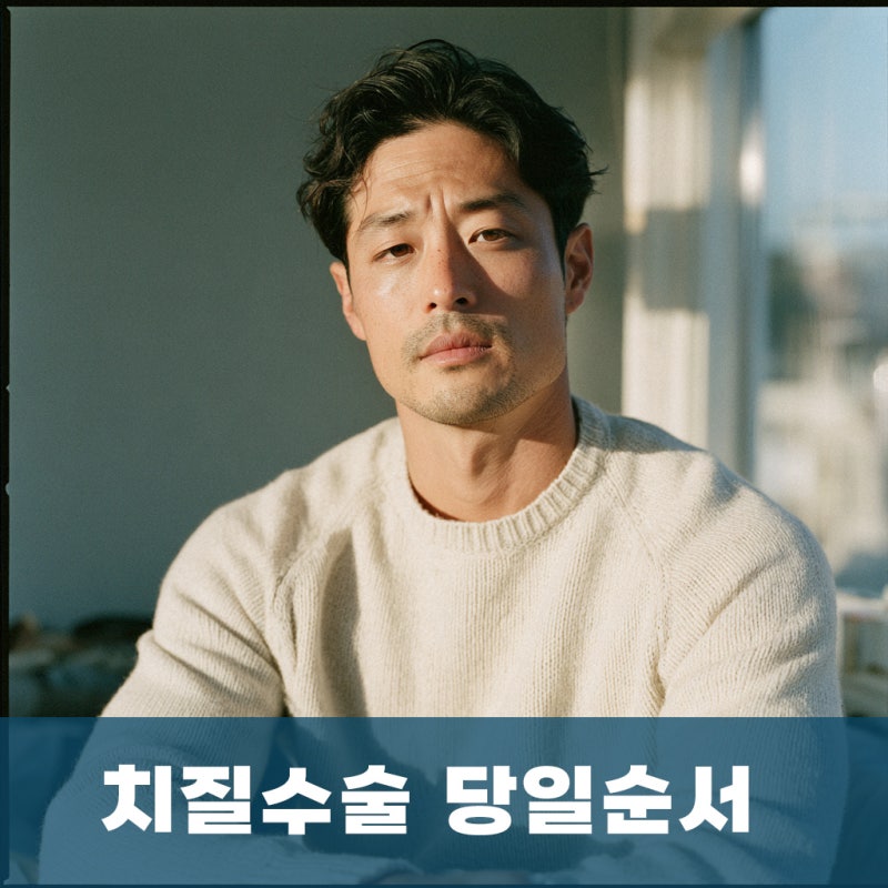 부산 치질수술 당일, 병원에 가면 어떤 순서로 진행될까? - 강서구 항문외과 명지항외과