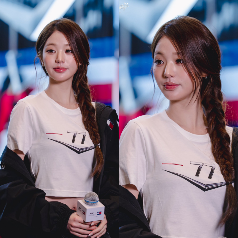 진심 얼굴로 F1 우승각이라는.. 우월한 비주얼로 싱가포르 홀린, 타미공주 장원영 타미힐피거....