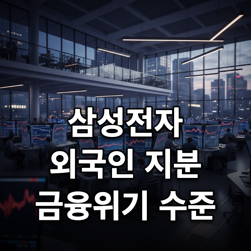외국인 지분 46%대 추락, "107조 실적"에도 왜 팔까?