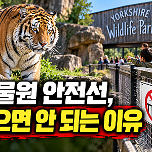 "울타리를 넘었다" 영국 동물원 호랑이 우리 침입 사고, 관람객 숨져