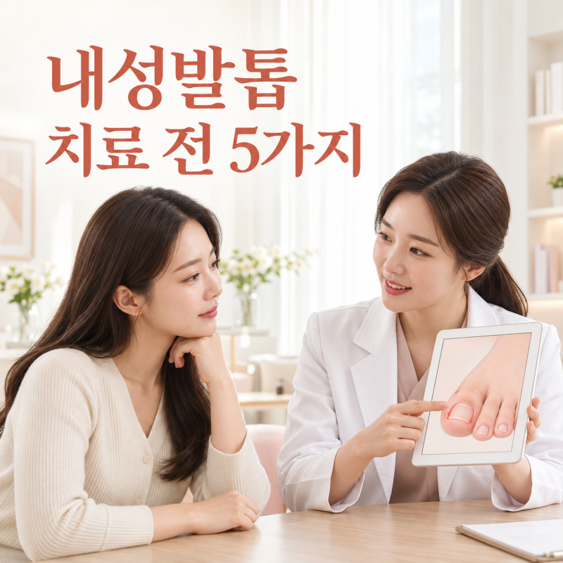 전주 내성발톱 병원, 치료 전 확인할 5가지 | 효자동 아름드리의원