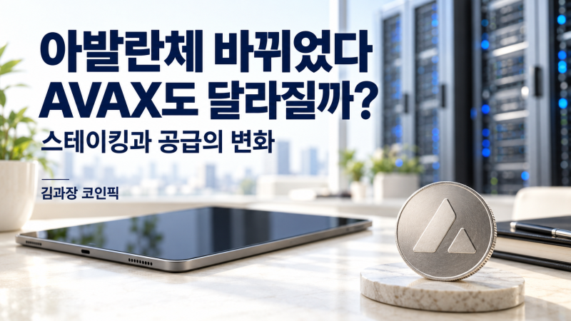아발란체(AVAX) 1만4100원, 헬리콘 업그레이드는 가격을 바꿀까? | 김과장 코인픽
