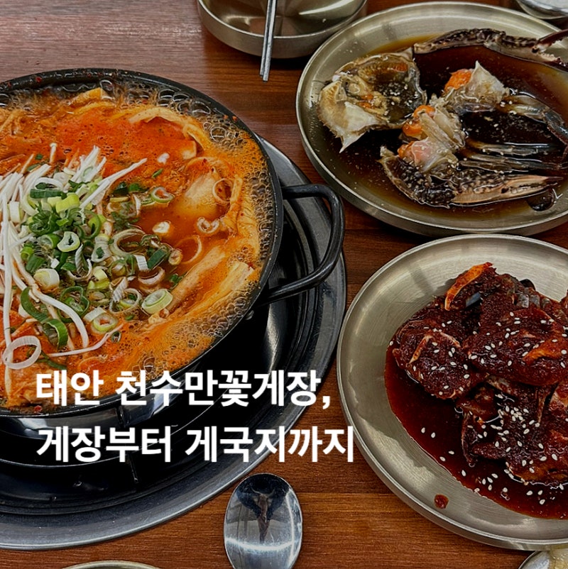 태안 천수만꽃게장 | 게국지, 양념, 간장게장 세트 메뉴 후기