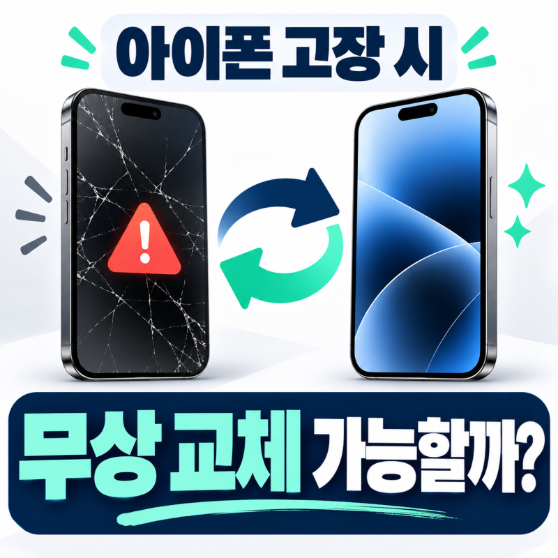 아이폰 리퍼 조건, 무상 교체 가능할까? 받는 법과 비용 판단 기준
