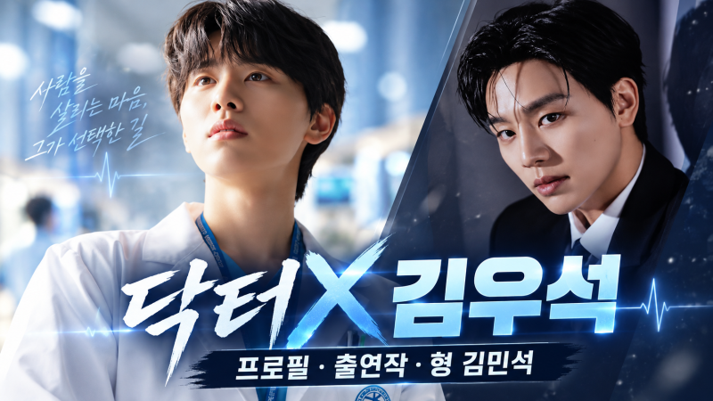 닥터X 김우석 배우 누구? 나이·프로필·멜로망스 김민석 동생·출연작 총정리
