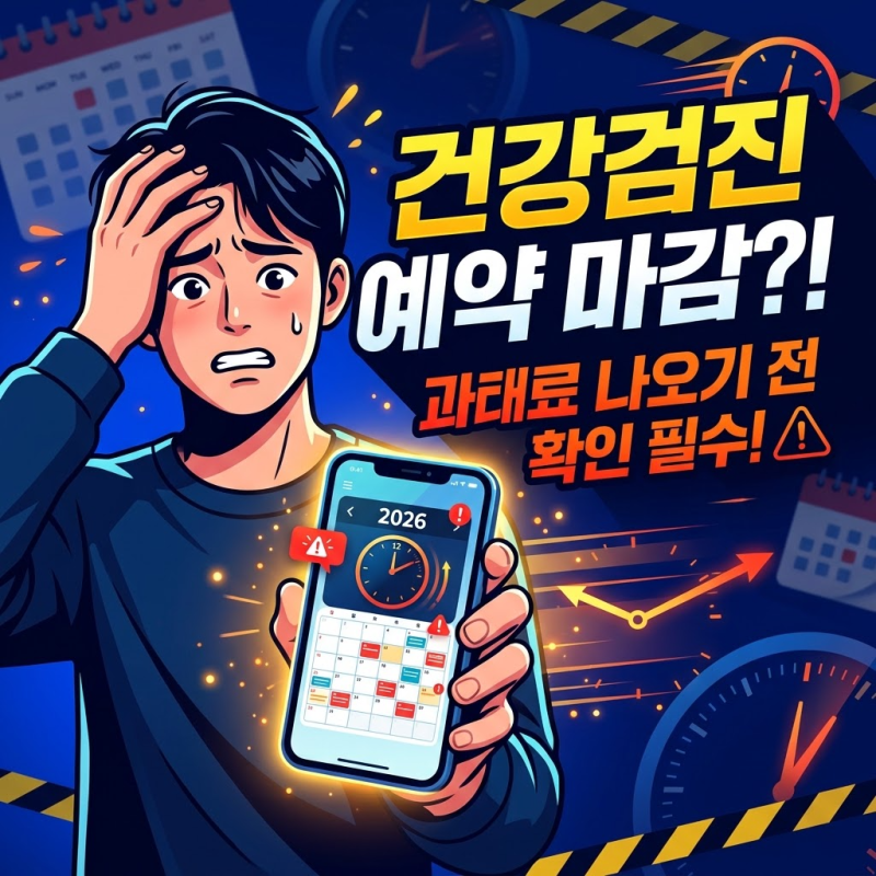 "12월에 병원 예약 꽉 찼다고 포기하셨나요?" 국가건강검진 다음해 연기 이월 신청 3가지 방법