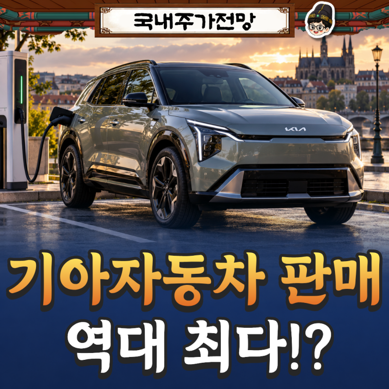 기아 3분기 판매 역대 최다, 84만 대 팔았는데 주가는 왜 다른 표정일까?