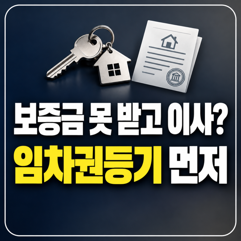 보증금 못 받고 이사해야 한다면?｜임차권등기명령 셀프 신청방법