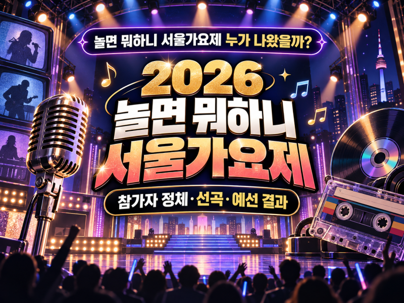 놀면 뭐하니 서울가요제 2026, 참가자 목록과 부른 노래 정리