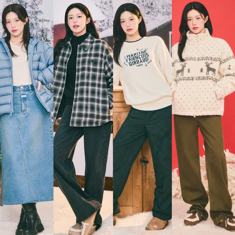 마리떼 X 고윤정 26WINTER 컬렉션 여자 FW 가을겨울패션 코디 추천 캐주얼룩, 손민수하기 좋은 ....