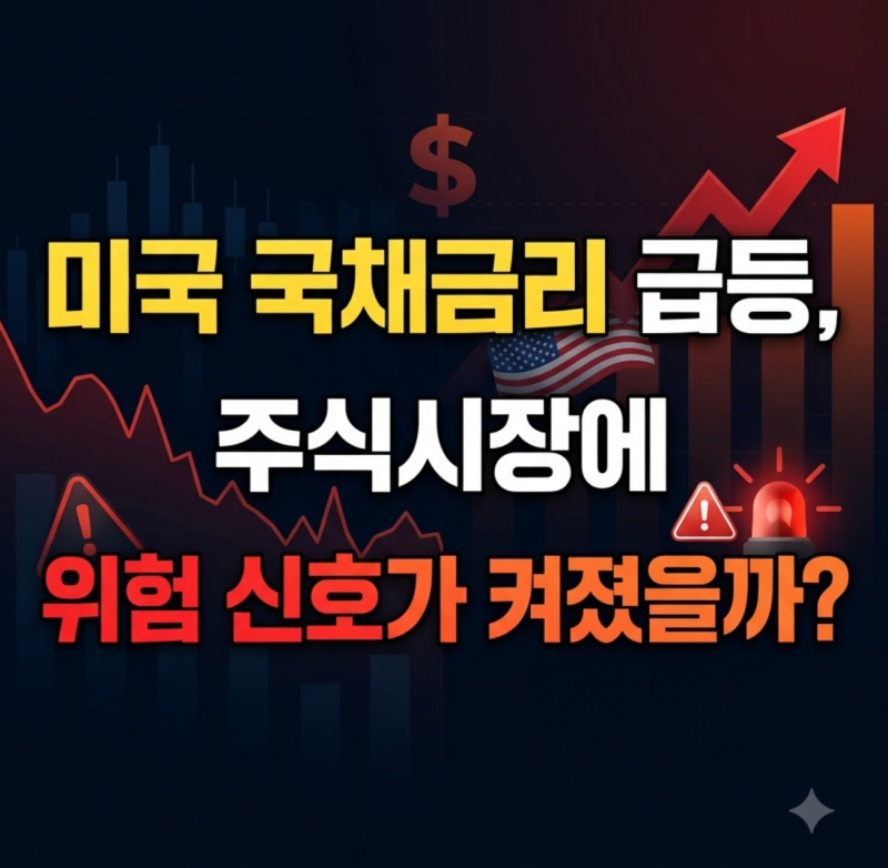 미국 국채금리 급등, 주식시장에 위험 신호가 켜졌을까?