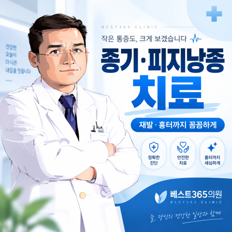 종기·피지낭종 고름만 짜면 끝일까요? 재발과 흉터를 줄이는 치료