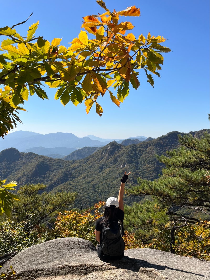가평 운악산 등산｜역시 ‘악’산은 다르다, 암릉 끝에 만난 가을 풍경