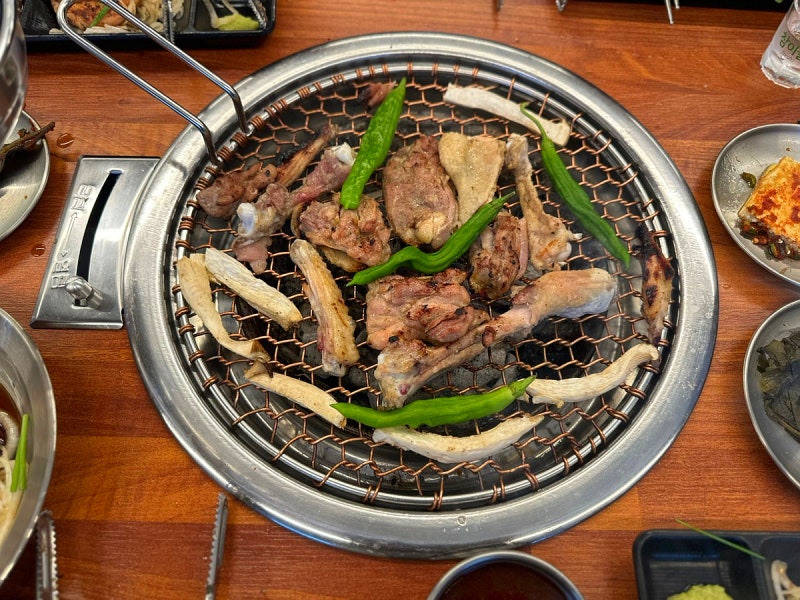 [광양 토종닭숯불구이 봉곡점] 숯불에 구워먹는 토종닭 봉곡동닭구이 봉곡동 신상 맛집 창원....