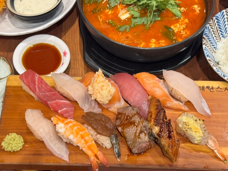[마포 맛집] 김태완스시 마포본점 스페셜초밥 + 알탕 추천☺️