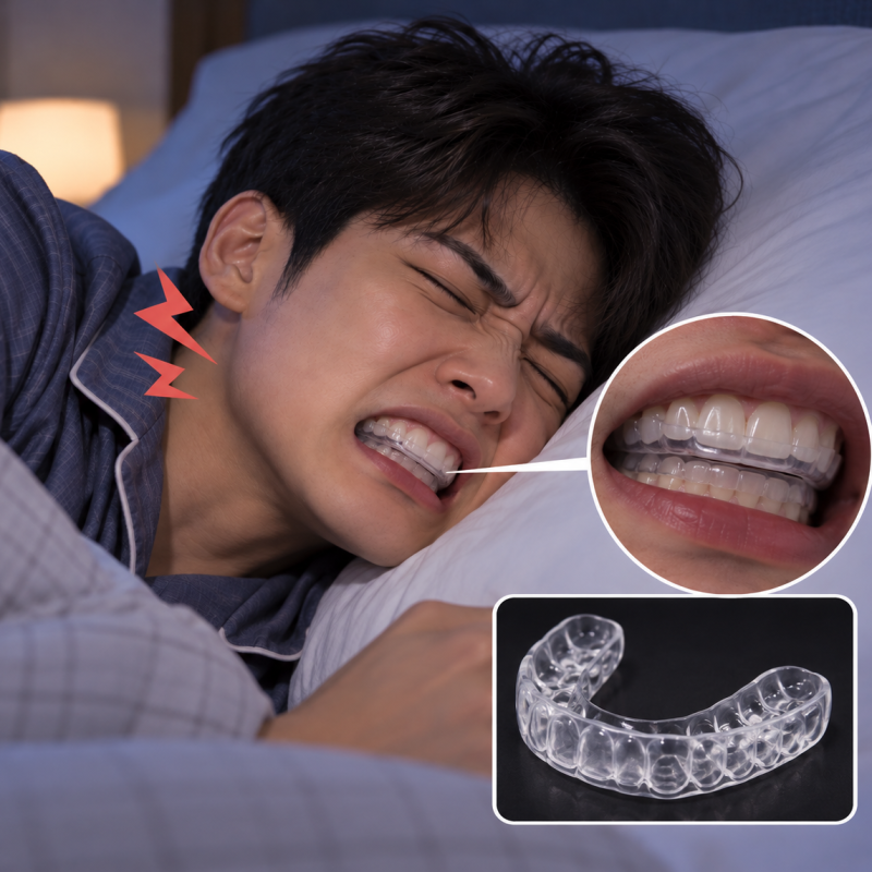 턱이 아픈데 이갈이 때문일까요? 저는 이갈이 없는데..