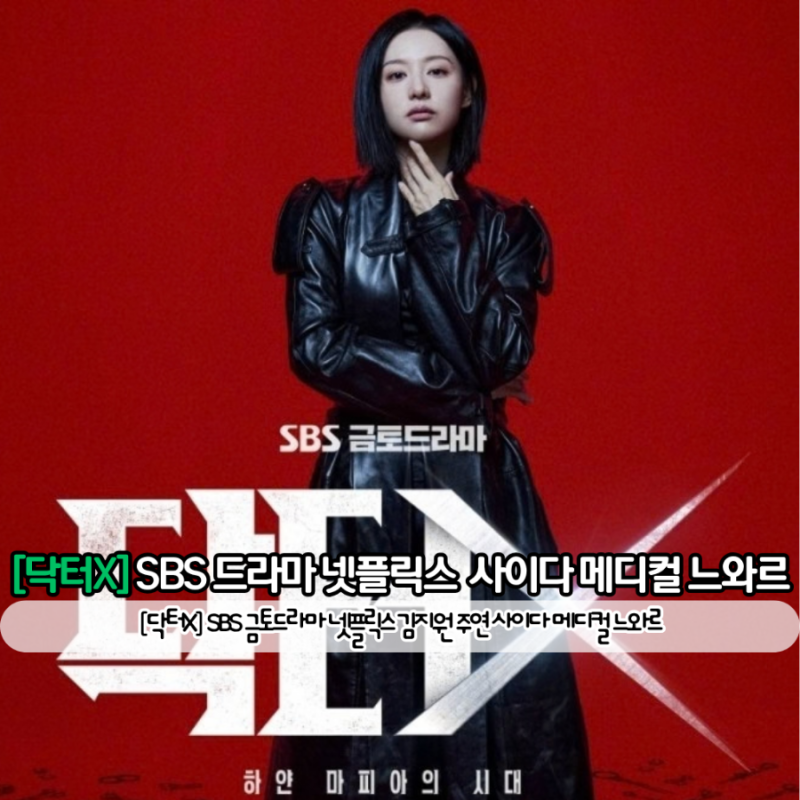 [닥터X] SBS 금토드라마 넷플릭스 김지원 주연 사이다 메디컬 느와르