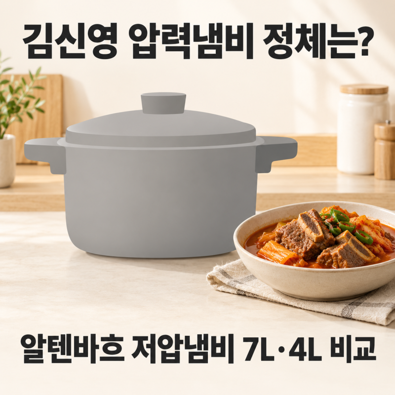 나혼산 김신영 압력냄비 정체는? 알텐바흐 저압냄비 가격·공구·단점 총정리
