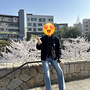 칼하트 WIP 디트로이트 자켓 블랙/L사이즈 구입 후기 (영등포 타임스퀘어에서 구매)