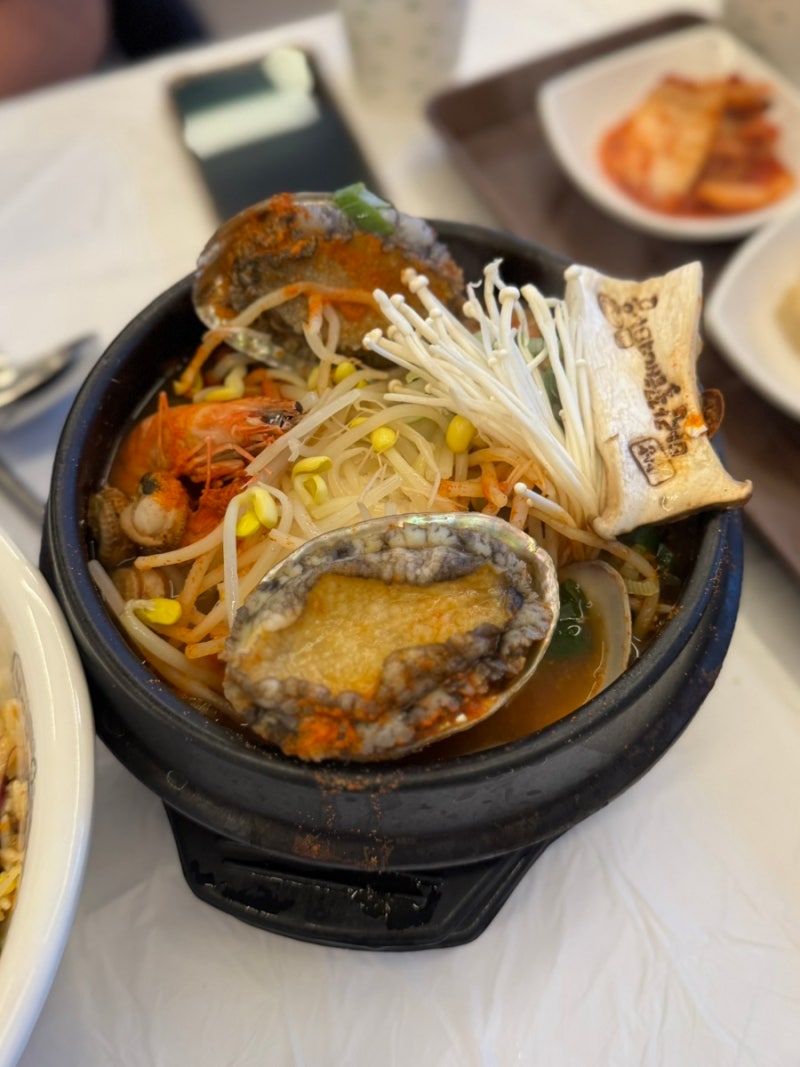[양양 맛집 추천] '낙산 바람꽃해녀마을' 전복해물뚝배기 성게알비빔밥 낙산사 맛집 후기!