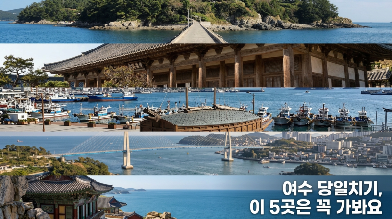 10월 여수 가을여행 추천｜이순신광장·돌산공원 등 가볼만한곳 5곳