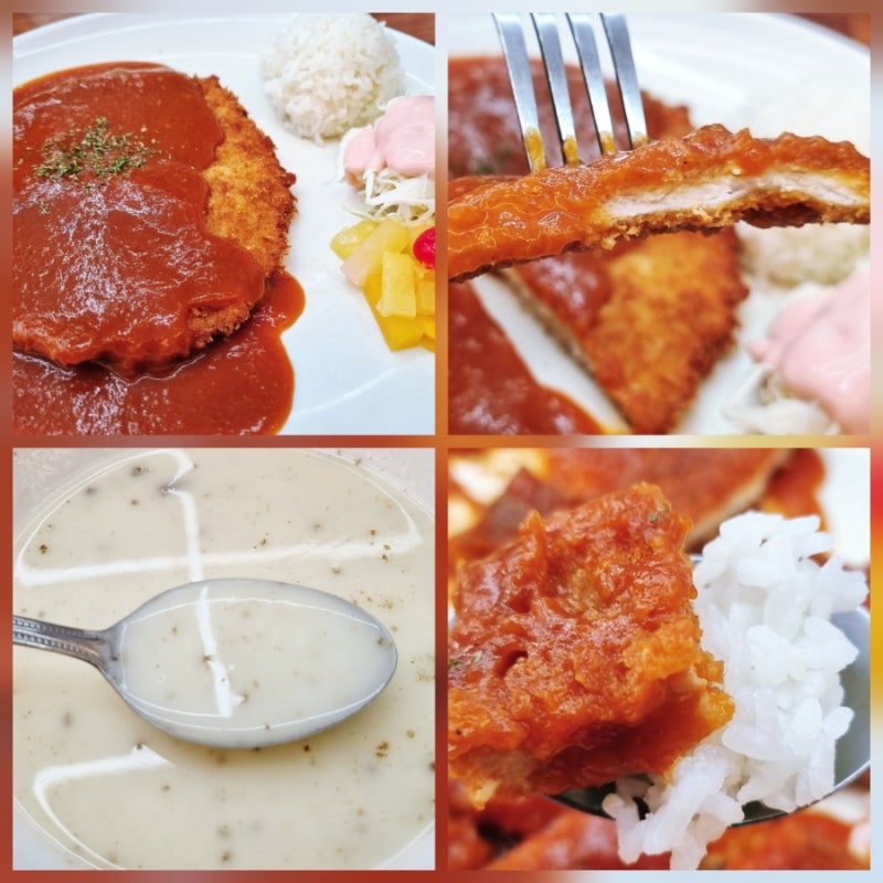 강릉 돈까스 맛집 장미경양식 강릉중앙시장점 아이랑 가기 좋은 가족 외식 모임 추억의 경양....