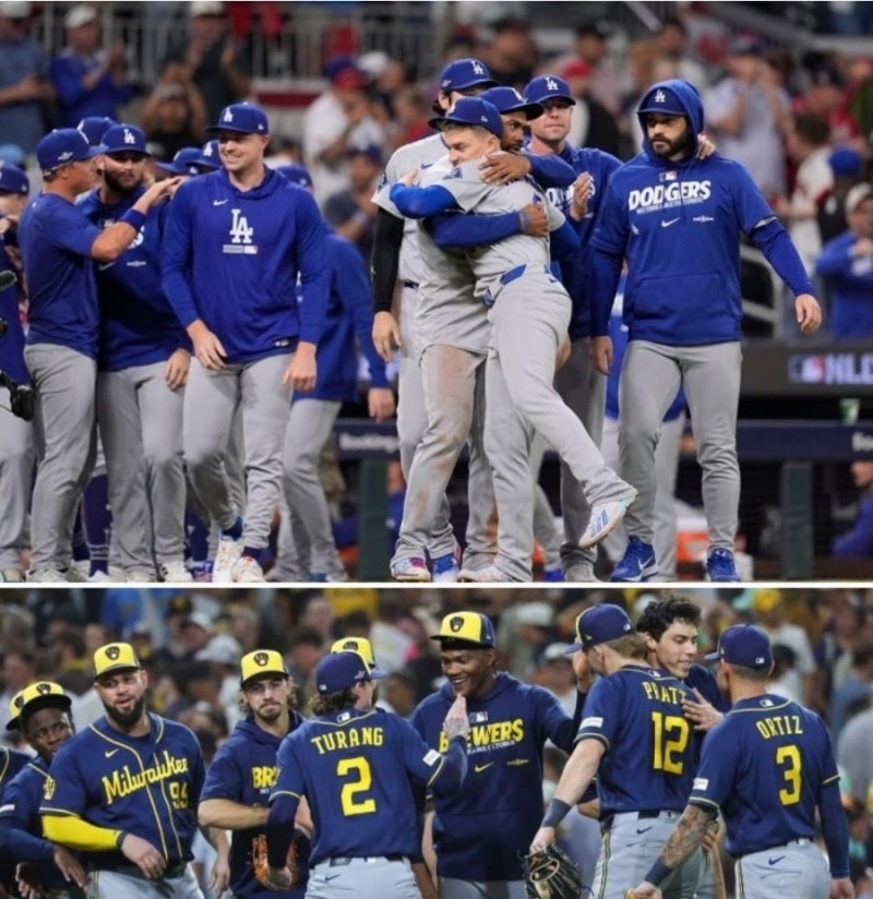 "168km 괴물 vs 2년 연속 사이영!" 다저스 밀워키 NLCS 일정 12일 오전 9시 & 2차전 새벽 6시 (la다저....