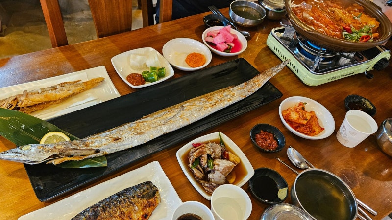[서귀포 맛집] 갈치왕 중문본점 | 손질해주시는 통갈치구이, 순살 갈치조림