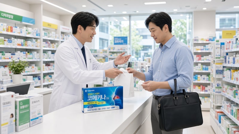 코메키나, 카페인 함유 졸음 걱정 덜어낸 알러지 비염약