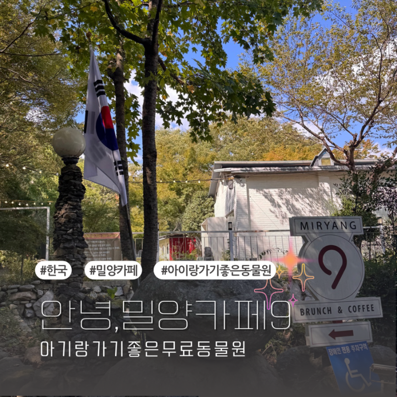 부산근교 무료동물원 추천 밀양9 카페 아기랑 먹이체험 후기