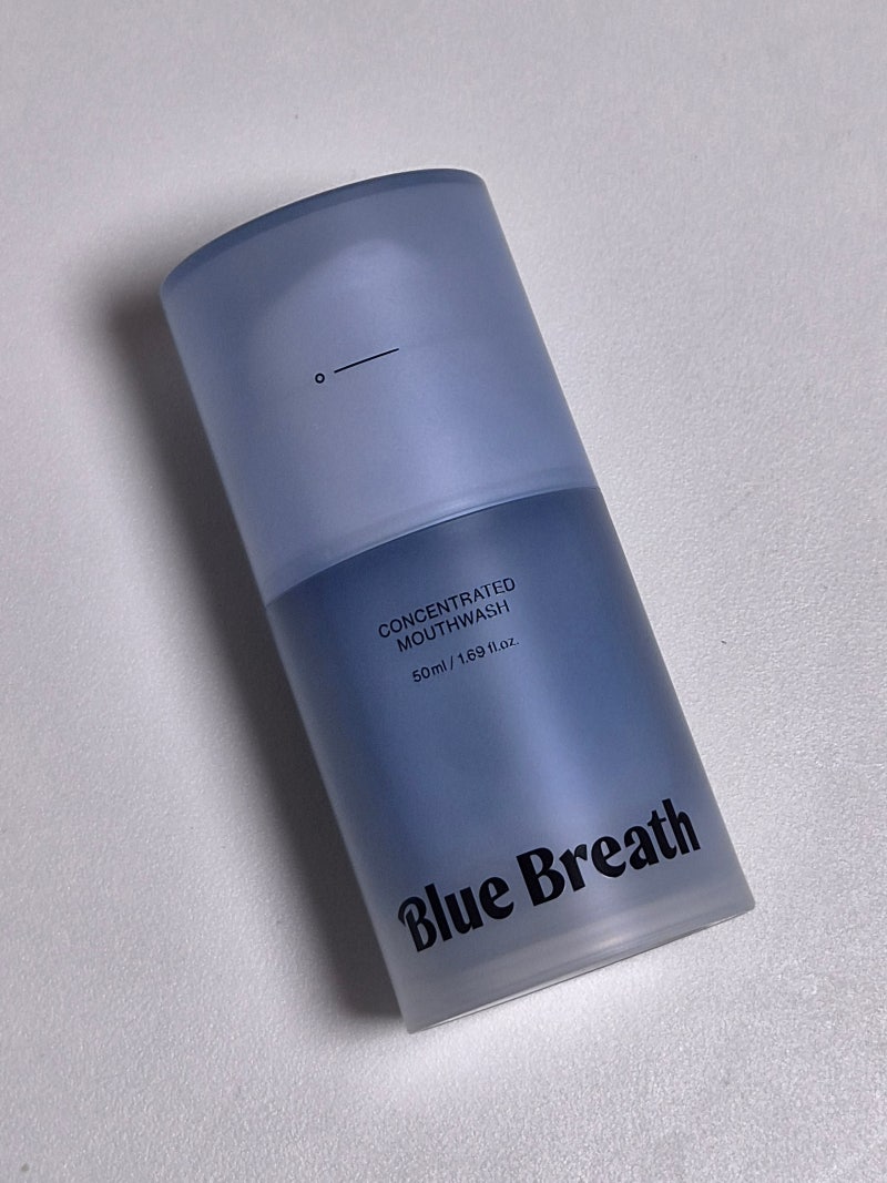 입냄새 제거제 추천 | 무알콜 유산균 가글 블루브레스 50ml 휴대용