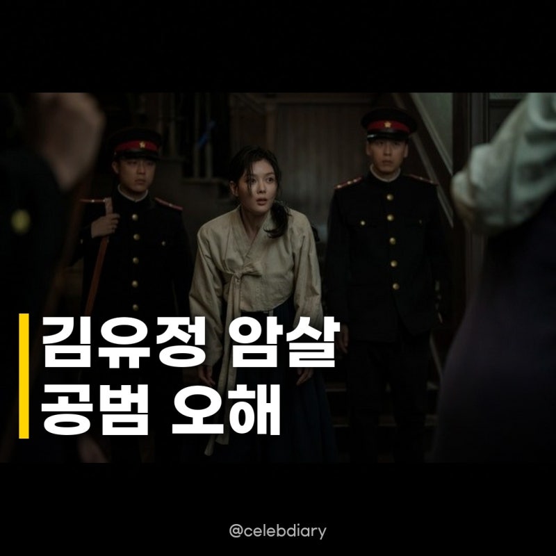 김유정, 암살 공범 오해 대치 과연 진실은 무엇일까