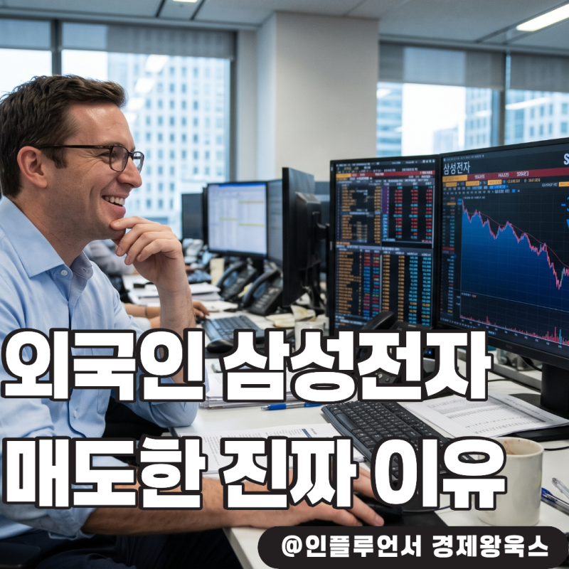"반도체 실적 멀쩡하다더니?" 외국인이 삼성전자 탈출한 뜻밖의 이유