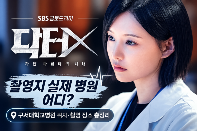 닥터X 촬영지 실제 병원 어디? 구서대학교병원 위치·촬영 장소 총정리
