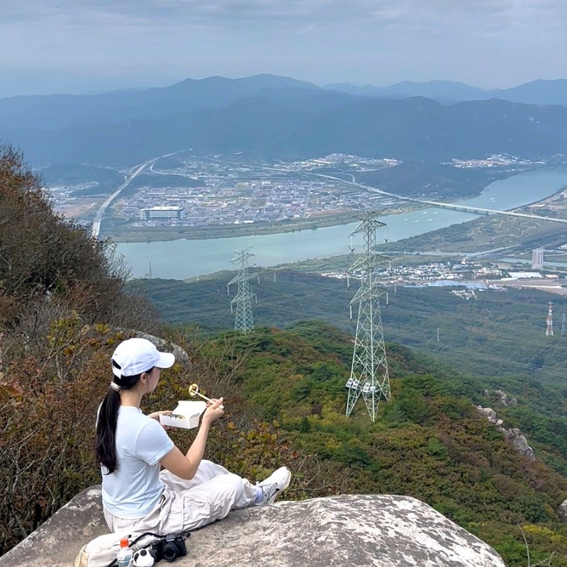 경남부산 등산지 100대명산 금정산 고당봉 범어사주차장 출발 3시간 코스, 다람쥐 출몰!