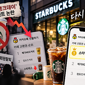 스타벅스 탱크데이 논란 80일, 매출 1위 탈환했는데 불매는 끝난 걸까