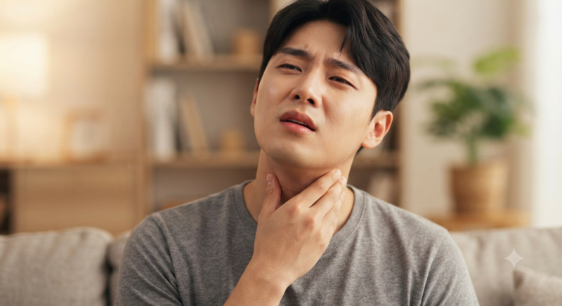 “침 삼킬 때마다 칼로 긋는 듯하고 고열까지 났다면”… 급성 편도염 증상과 감기 차이, 병....