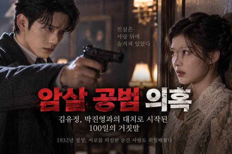 김유정, 암살 공범 의혹에 휘말리다… 박진영과의 대치로 시작된 100일의 거짓말