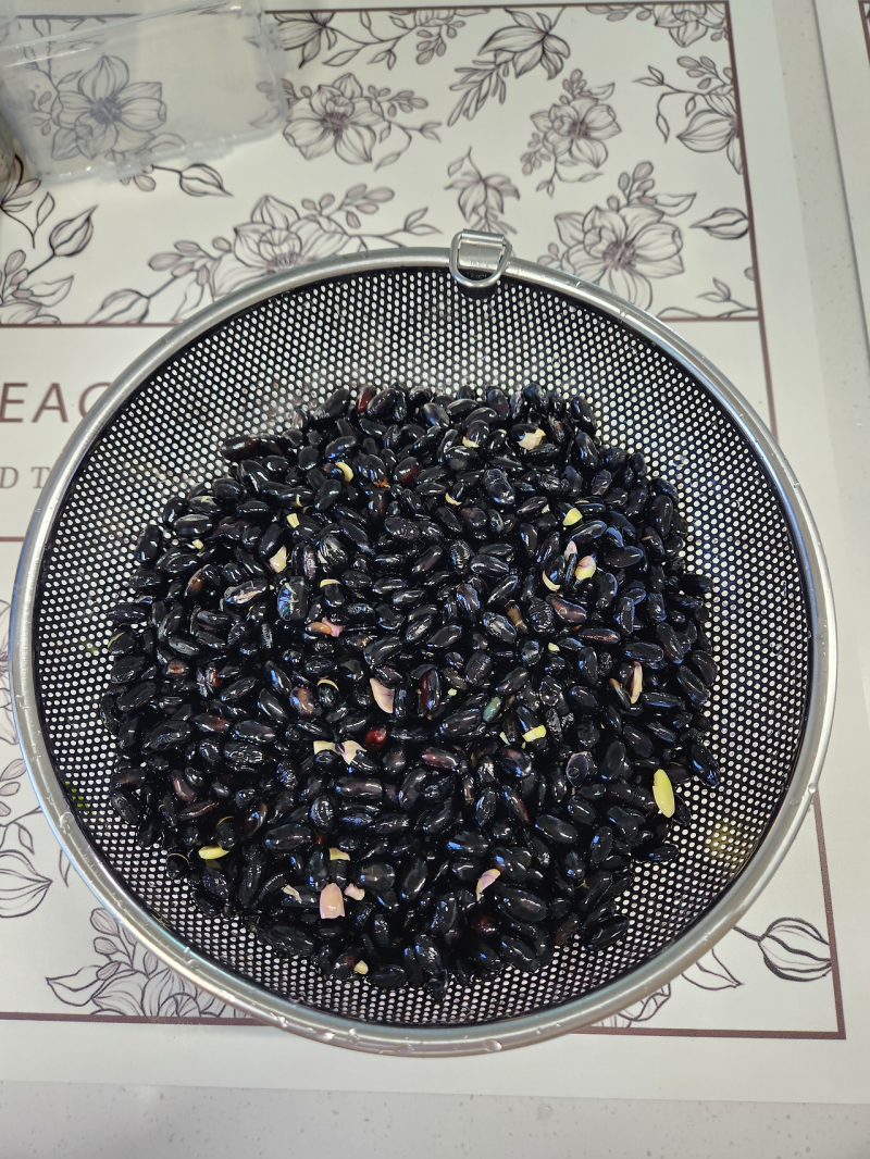 서리태 검은콩 두유 만들기｜5시간 불리고 삶아서 냉동 보관까지!