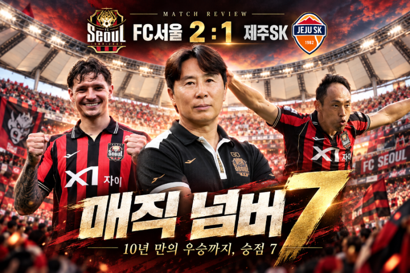 [K리그 리뷰] 승점 7 남은 일곱 번째 별 문선민·클리말라가 당긴 서울의 우승 시계