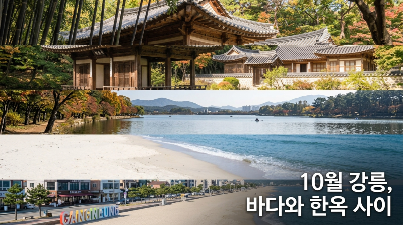 10월 강릉 가을여행 어디로 갈까? 바다와 역사 명소 BEST 5