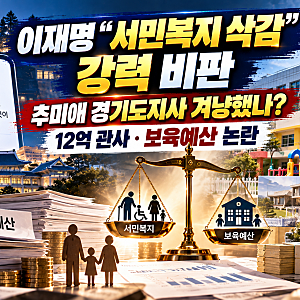 이재명 대통령 “혈세로 호사 누리며 서민복지 삭감”…추미애 겨냥했나? 12억 관사·보육예....