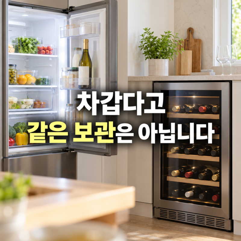 와인셀러 꼭 필요할까? 일반 냉장고와 갈리는 건 보관 기간과 숙성 목적입니다